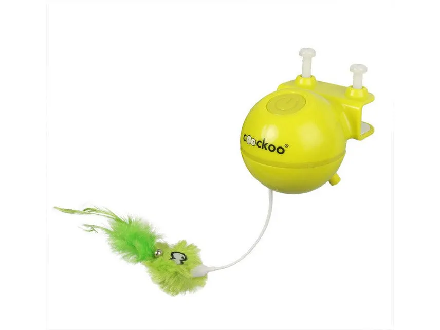 Coockoo Roxy laser toy 8x8x10,5cm lime Pets Qatar