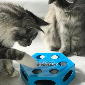Coockoo Swirly 20,4x6,8x23cm blue Pets Qatar