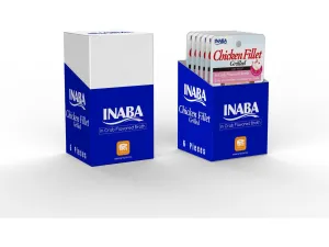 Crab Flavored Broth (INABA Grilled Chicken Fillet) 15gx6 pcs Pets Qatar