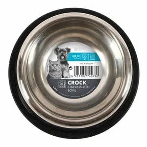 CROCK Stainless Steel Bowl - S Pets Qatar