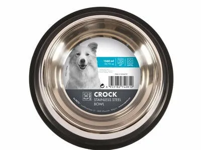 CROCK Stainless Steel Bowl - XL Pets Qatar