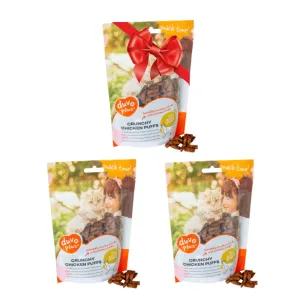 Crunchy Chicken Puffs 50g Three packs Pets Qatar