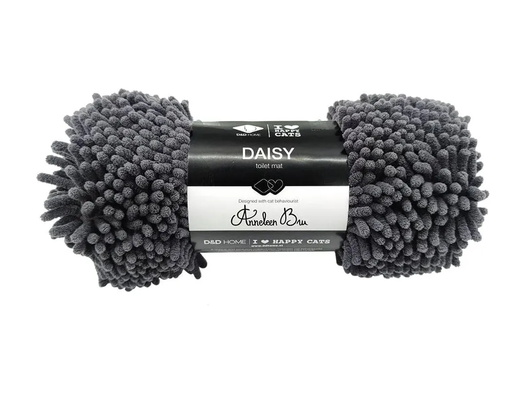 DAISY - Toilet mat 50x34x2,5cm black Pets Qatar