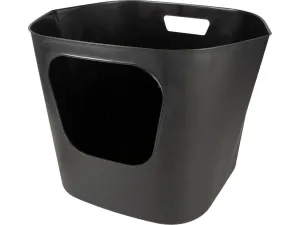 DEAN - Open cat toilet 54,4x43,9x40,5cm - display black Pets Qatar
