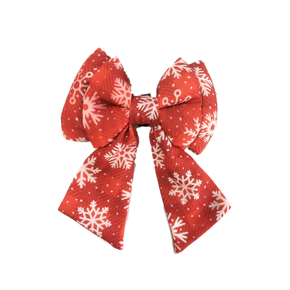 Dogobow Aztec Sash Bow for Dogs (Red) (Get a Bow Free)