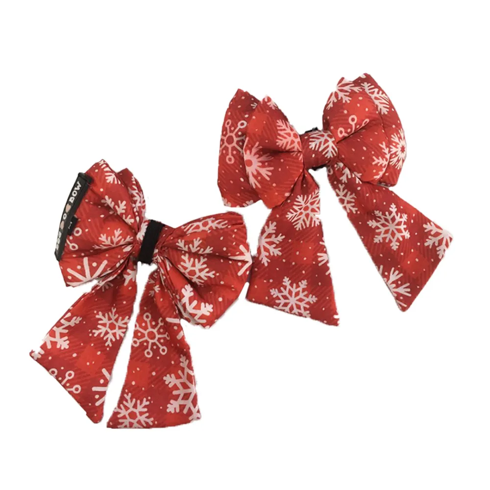 Dogobow Aztec Sash Bow for Dogs (Red) (Get a Bow Free)