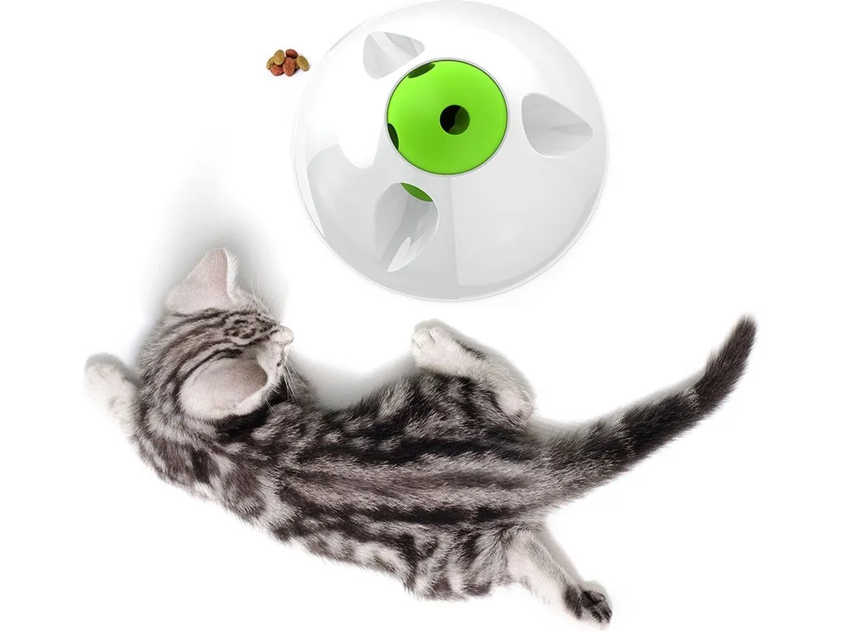Dogtoy Spin `N Snack Puzzle 25cm Pets Qatar