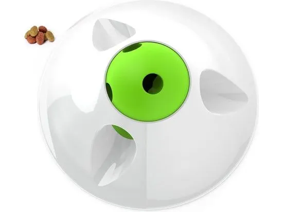 Dogtoy Spin `N Snack Puzzle 25cm Pets Qatar