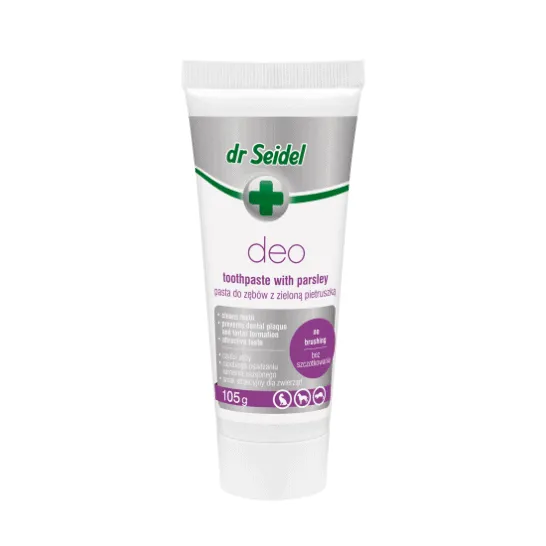 Dr Seidel-Deo Toothpaste With Green Parsley And enzymes105 G Pets Qatar