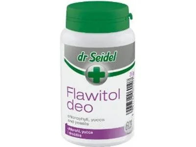 Dr Seidel-Flawitol Deo Tablets - Yucca   Chlorophyll   Yeast 60 Tabs Pets Qatar