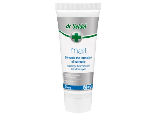 Dr Seidel-Malt Paste With Taurine - Prevents The Formation Of Hairballs 75 Ml Pets Qatar