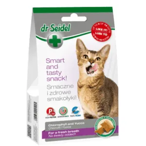 Dr Seidel Snacks For Cats - For A Fresh Breath 50 G Pets Qatar
