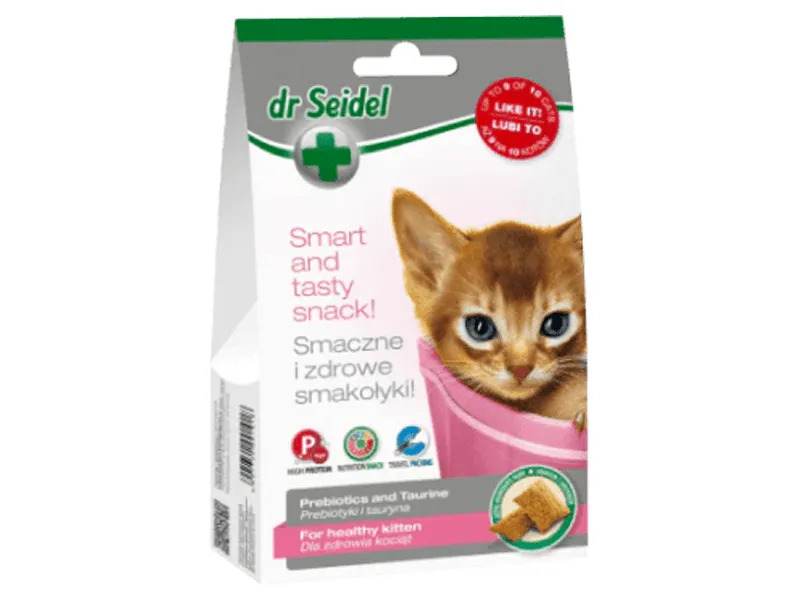 Dr Seidel Snacks For Cats - For Healthy Kitten 50 G Pets Qatar