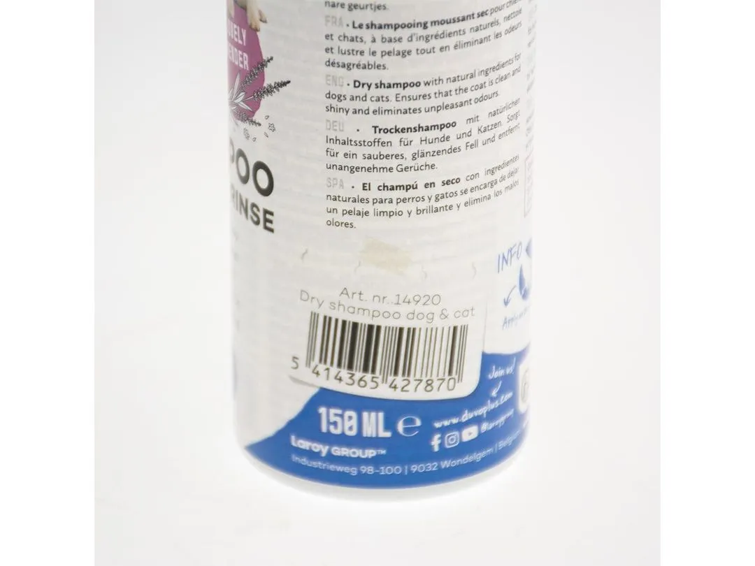 Dry shampoo dog & cat 150ml Pets Qatar