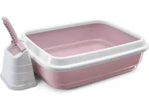Duo Litter White/Light Pink Pets Qatar