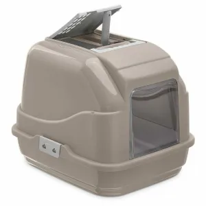 Easy Cat DARK GRAY Litter Box Pets Qatar