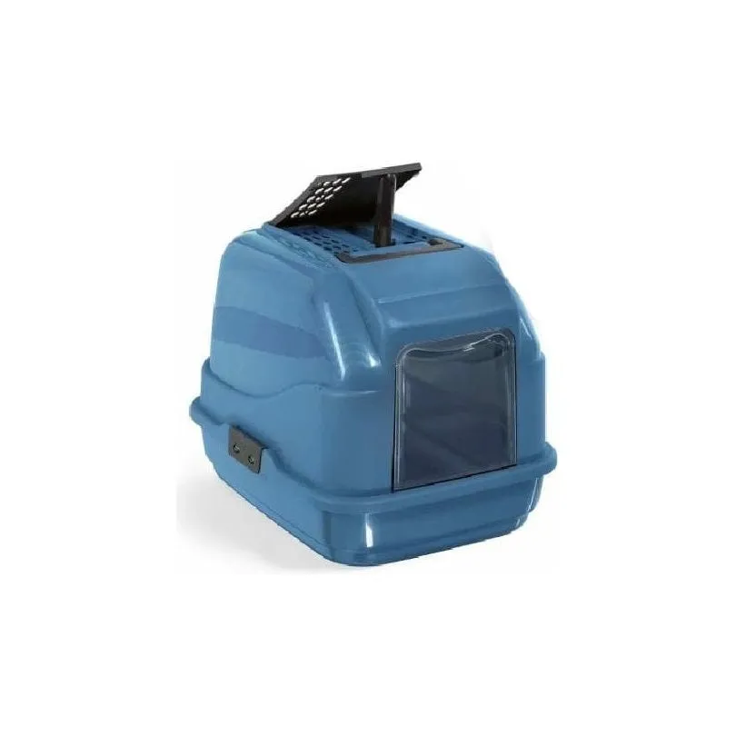 Easy Cat Litter Box "2Nd Life Plastic" Blue Pets Qatar