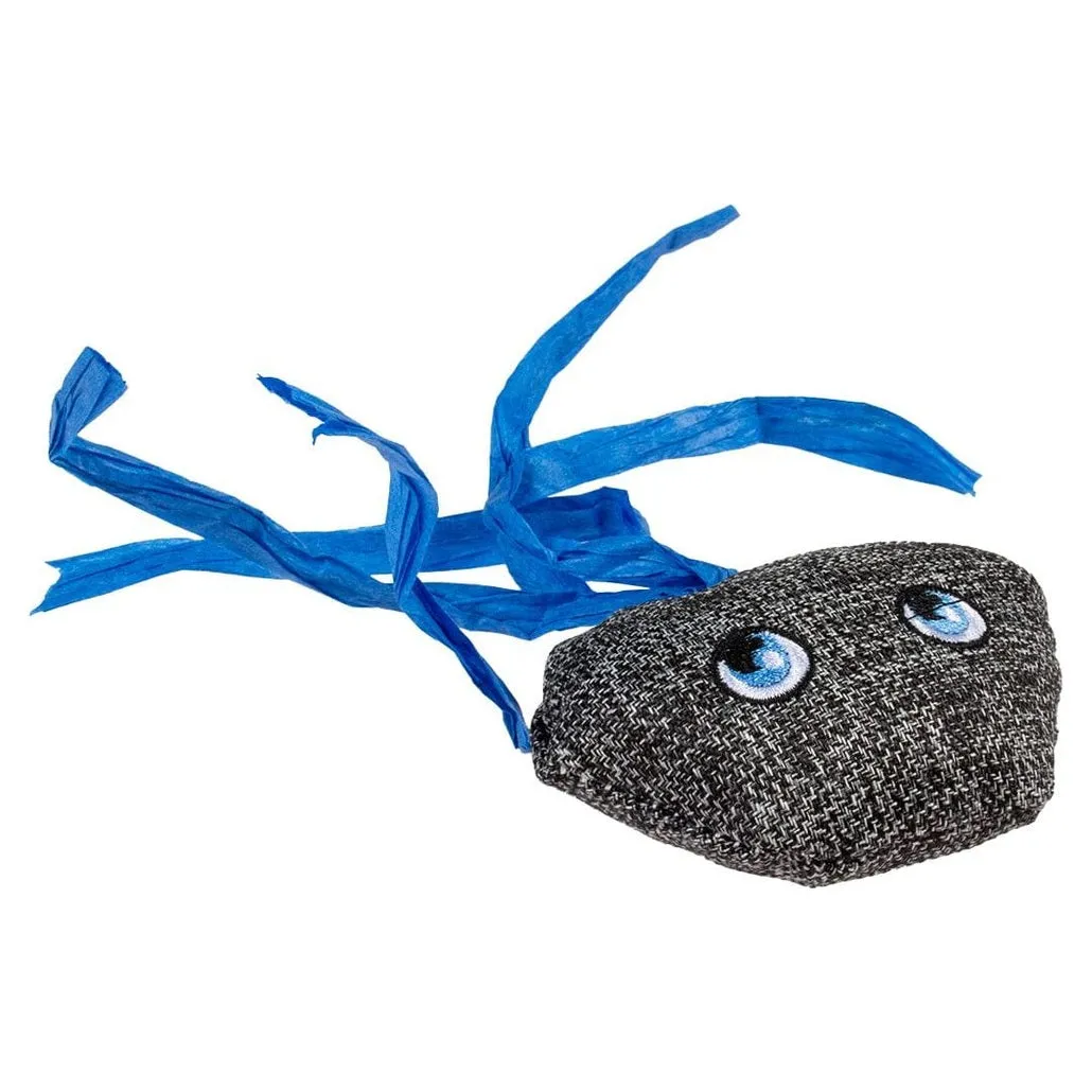 ECO Navy jellyfish & catnip 8,5x15,5x2,5cm blue/grey Pets Qatar