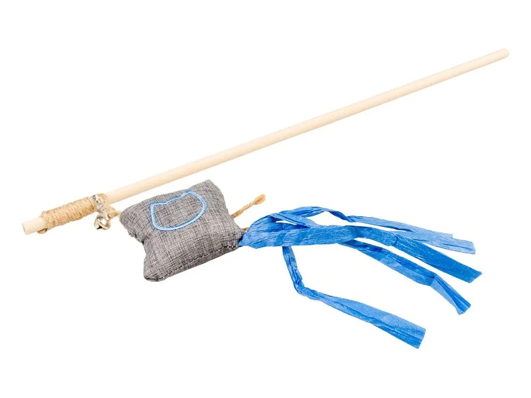 ECO Navy playing rod kite catnip 20x6x40cm Multicolour Pets Qatar