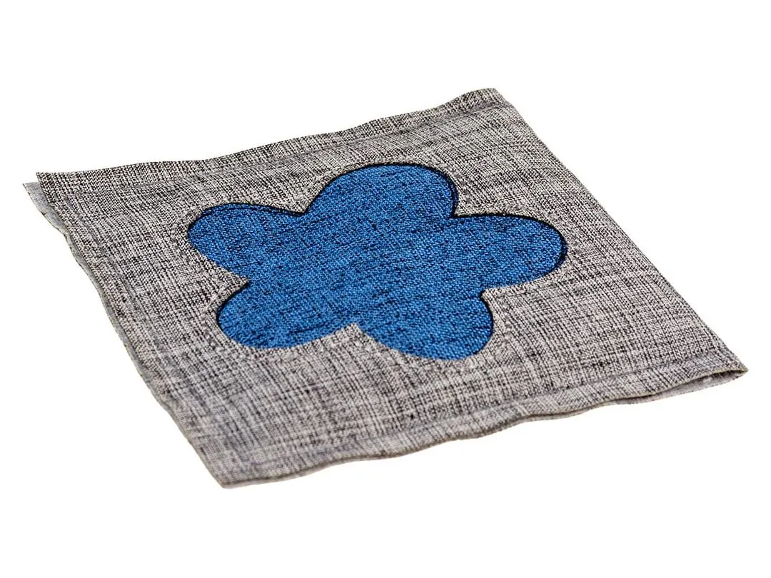 ECO Navy square & catnip 8x8x1cm blue/grey Pets Qatar