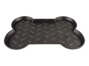 ECO placemat bone 46,8x33x,2,5cm black Pets Qatar