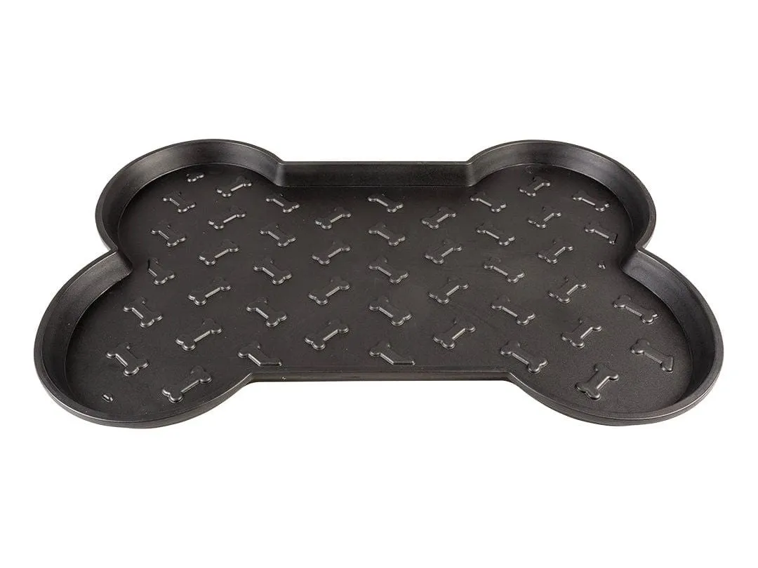 ECO placemat bone 46,8x33x,2,5cm black Pets Qatar