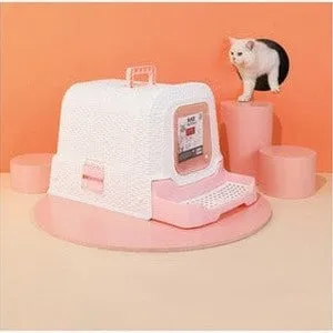 ECO Rattan Cat Toilet Pets Qatar