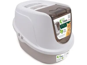 Eco Tima Cat Litter Box M - Desert Sand Pets Qatar