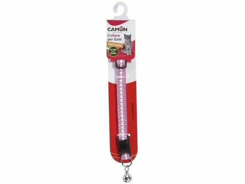 Elastic cat collar - GLOW IN THE DARK -10mm  x2/300 Pets Qatar