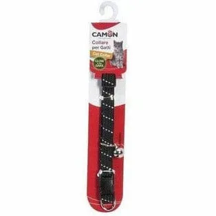 Elastic cat collar with reflective seam 10mm x2/300 Pets Qatar