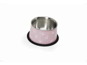 Embossed steel bowl Pets Qatar