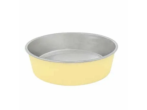 FEEDING BOWL MATTE FIX 11,1cm yellow Pets Qatar
