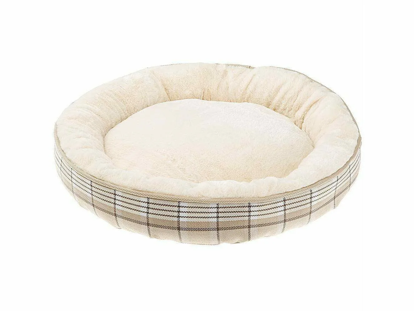 Ferplast Lagoon 60 Green Dogbed Eco-friendly Fur Mattress for Dogs and Cats, 6012 cm Pets Qatar