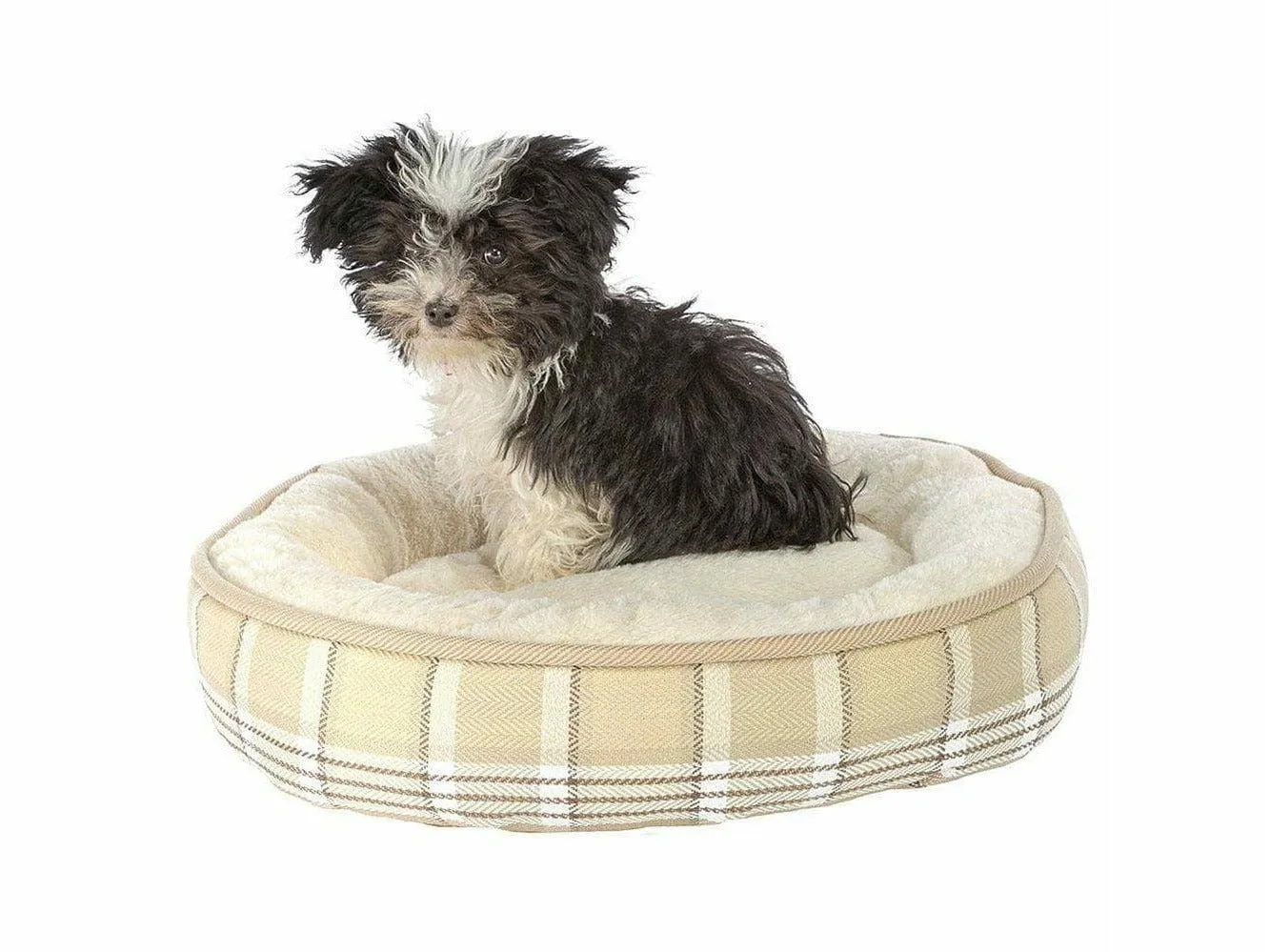 Ferplast Lagoon 60 Green Dogbed Eco-friendly Fur Mattress for Dogs and Cats, 6012 cm Pets Qatar