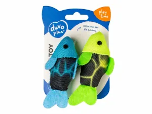 Flash fishes 2pc - 10x5x3cm blue/green Pets Qatar