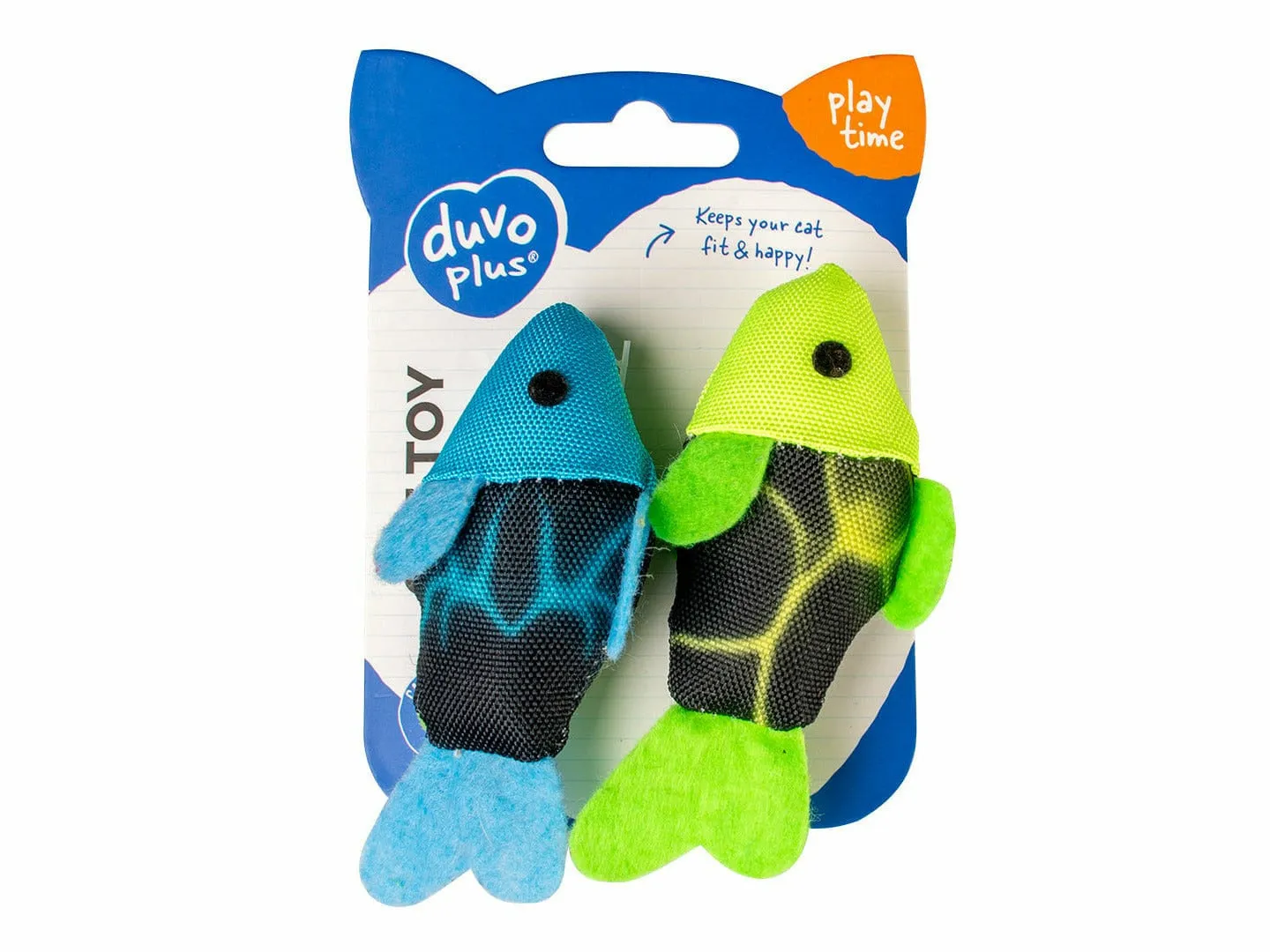 Flash fishes 2pc - 10x5x3cm blue/green Pets Qatar