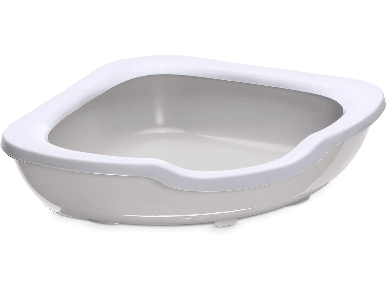Fred White/Gray Litter Box Pets Qatar