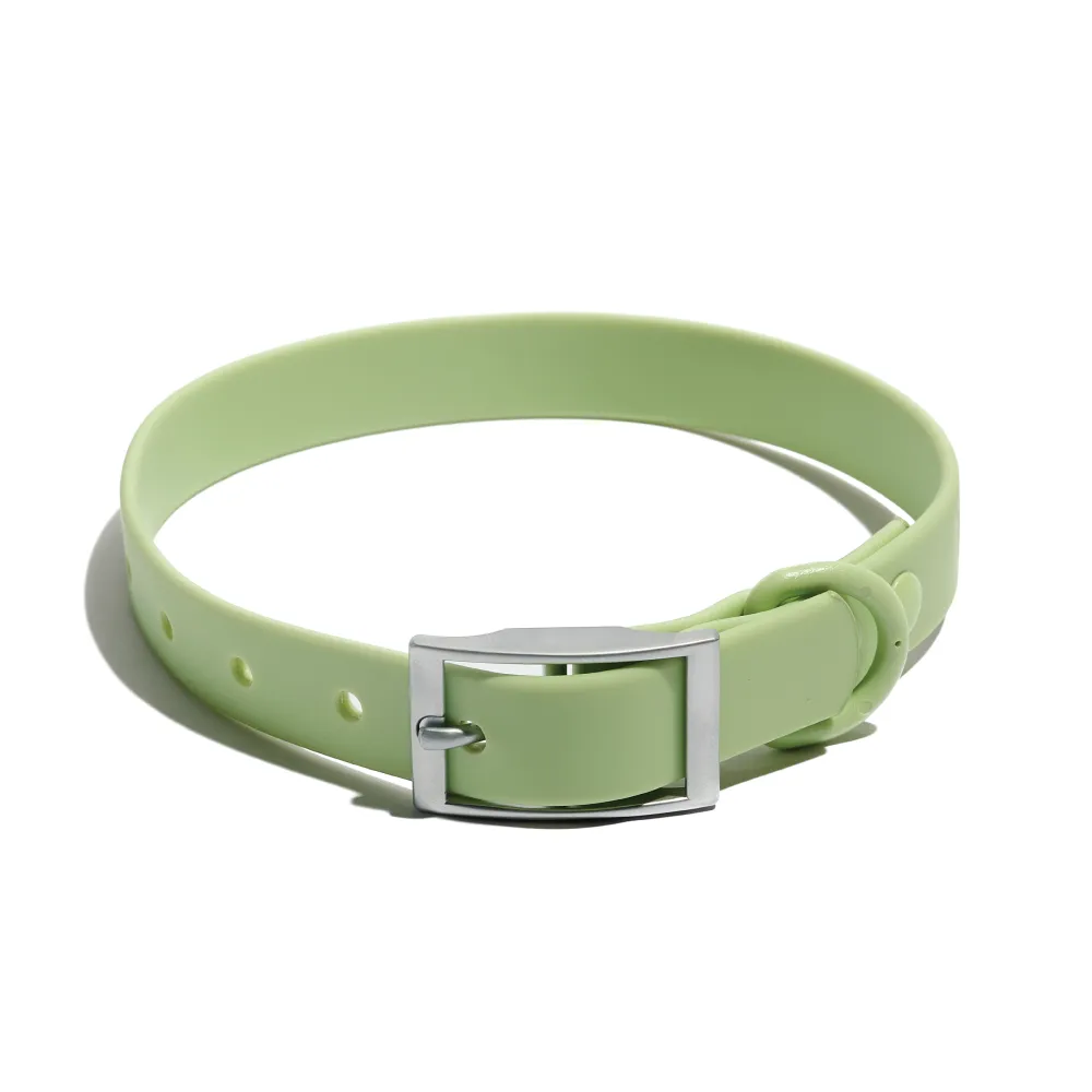 Furry & Co Weatherproof Collar for Dogs (Matcha Latte)