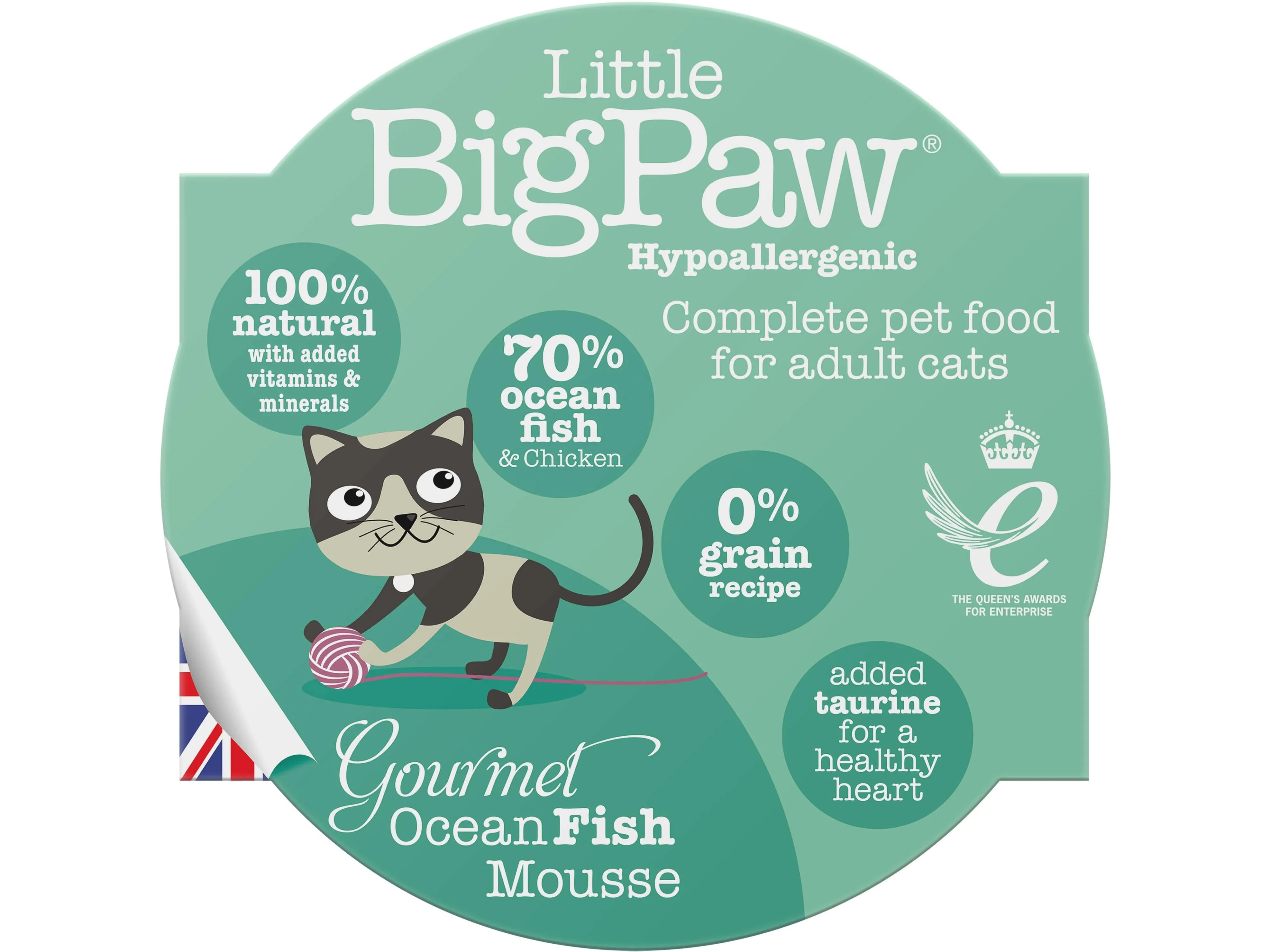 Gourmet Atlantic Ocean Fish Mousse 85 Gram /Little BigPaw Pets Qatar