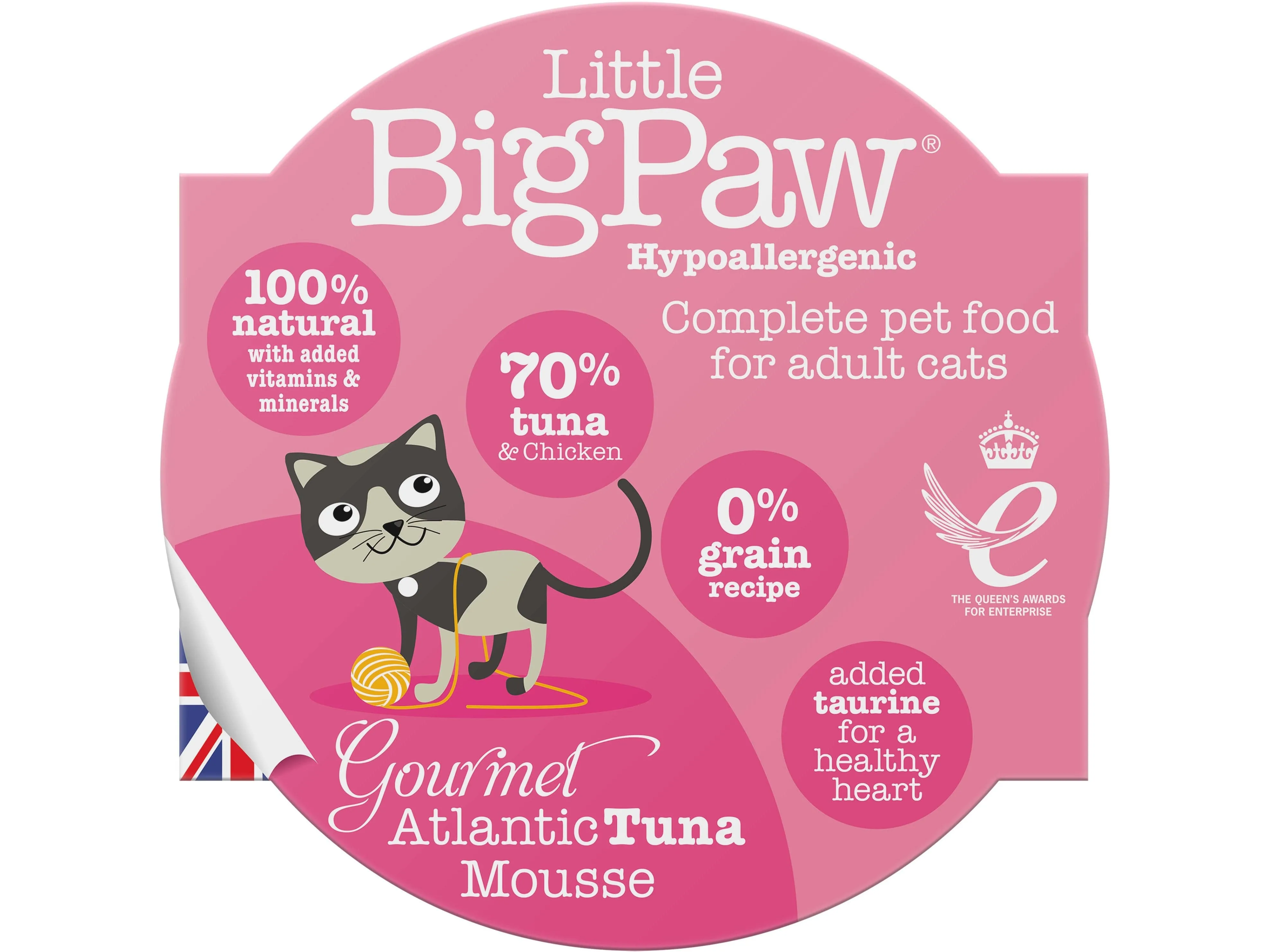 Gourmet Atlantic Tuna Mousse 85 Gram /Little BigPaw Pets Qatar