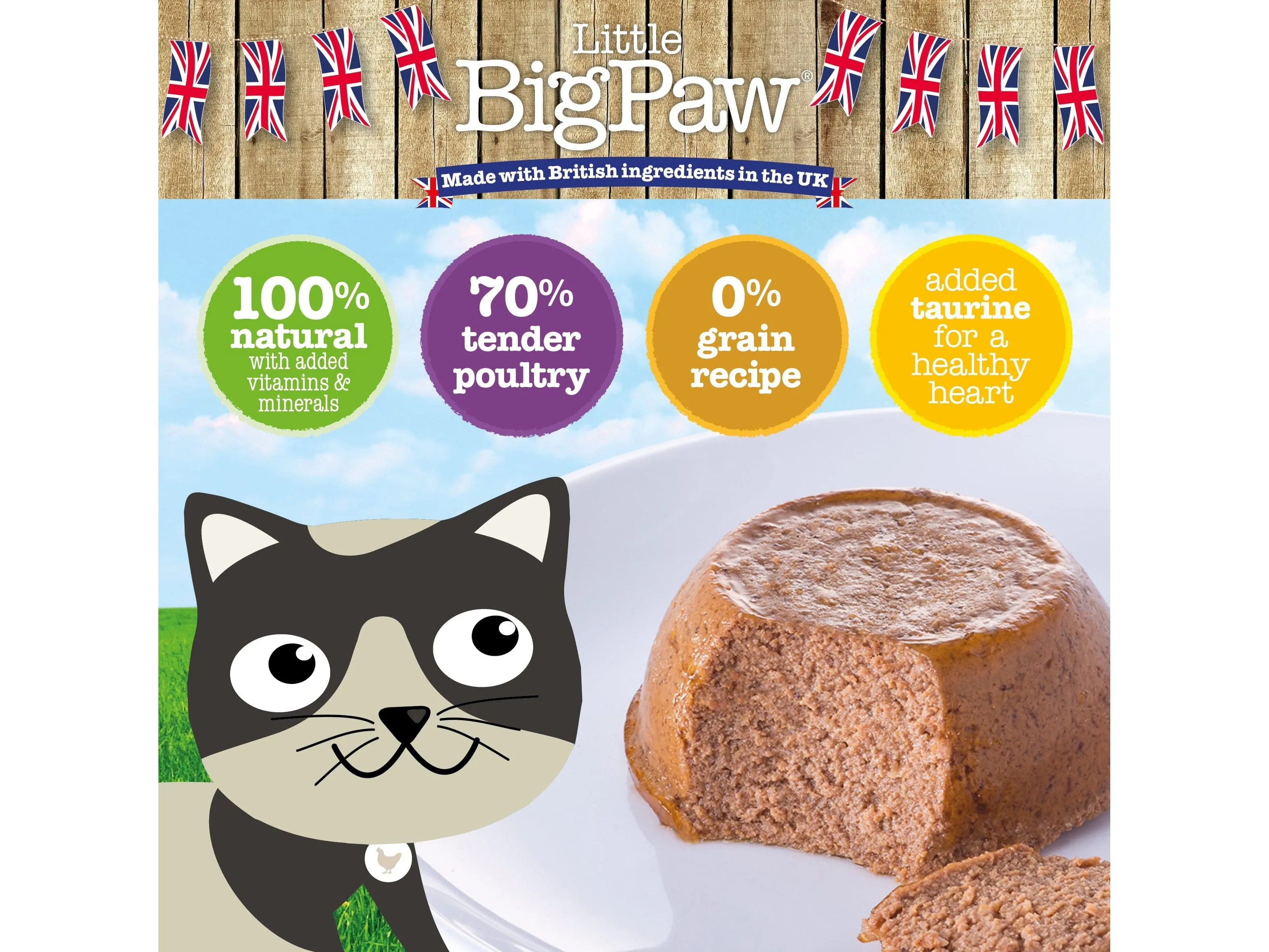 Gourmet Poultry  Mousse Selection 6x85gm /Little BigPaw Pets Qatar