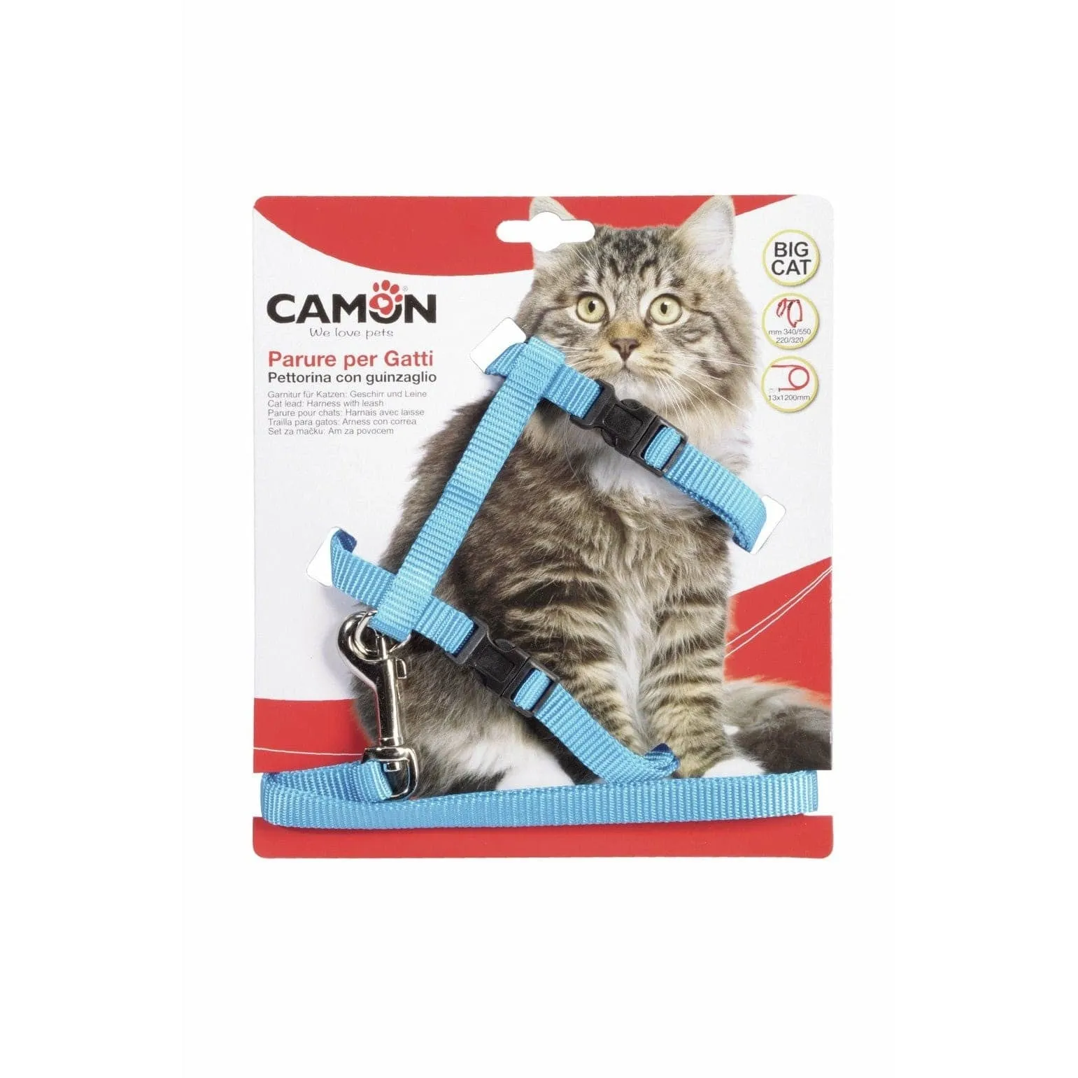 Harness And Leash -Bigcat-13Mm Pets Qatar