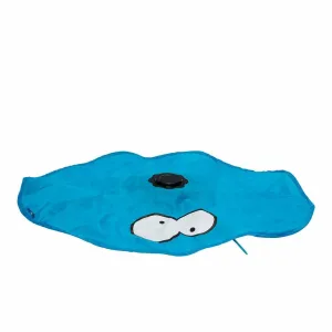 Hide Interactive Cat Toy 15x15x6cm blue Pets Qatar