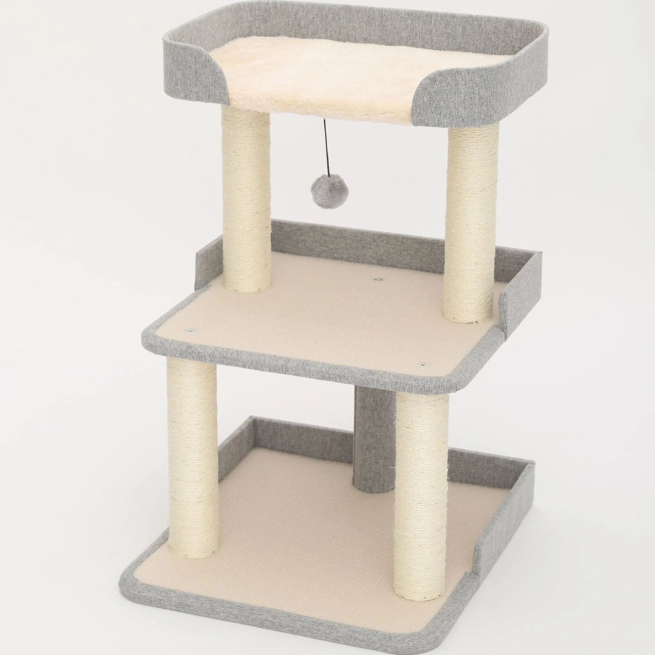 HOOPET cat fashion double climbing frame fall and winter upgrade Pets Qatar