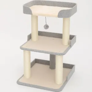 HOOPET cat fashion double climbing frame fall and winter upgrade Pets Qatar