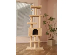 HOOPET Pet Multi-tier Climbing Frame with Nest Pets Qatar