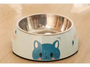 Hoopet Universal Pet Feeding Bowl (Blue Cat) Xl61259 Pets Qatar