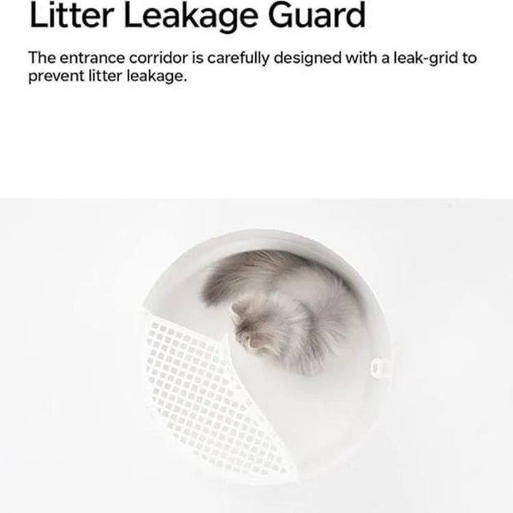IGLOO CAT LITTER BOX - 2 IN 3 WHITE & BLUE Pets Qatar