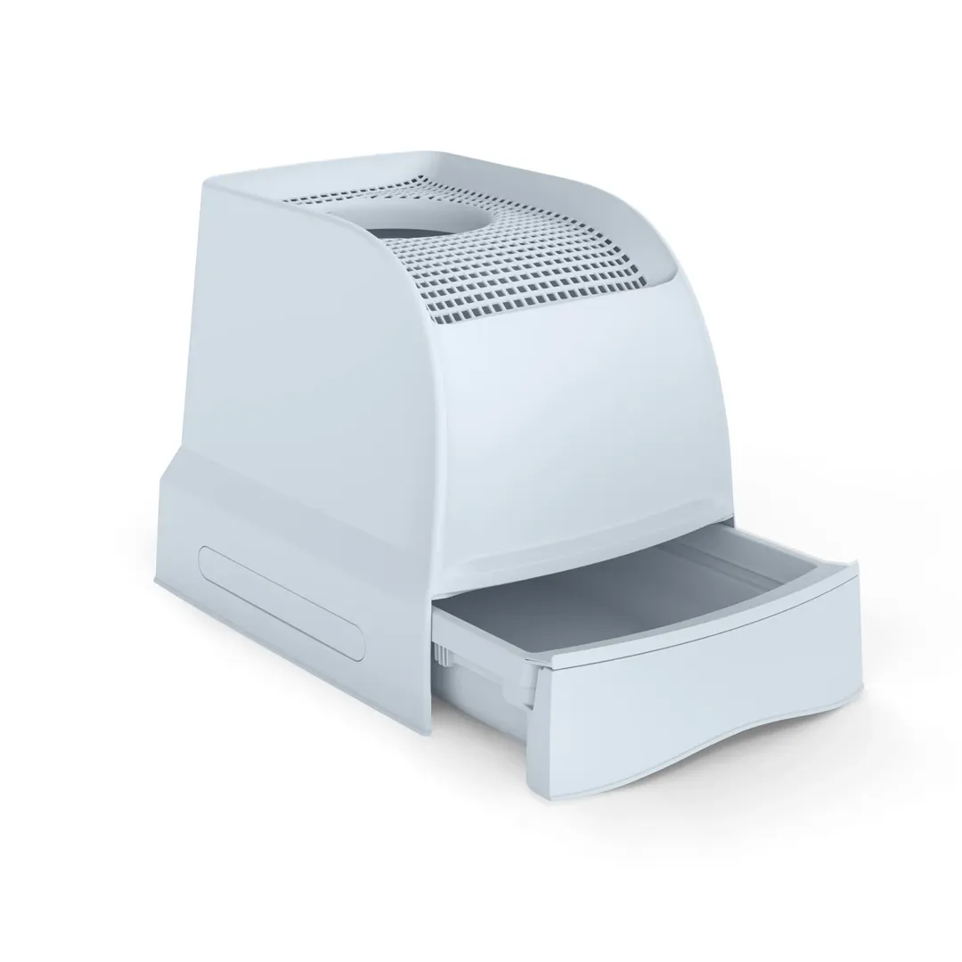 IMAC Frida Light  Blue Cat Litter Box Pets Qatar