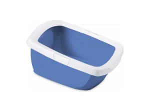 IMAC Funny Junior Litter Tray Border - 57X43X28.5CM[Color - Blue] Pets Qatar